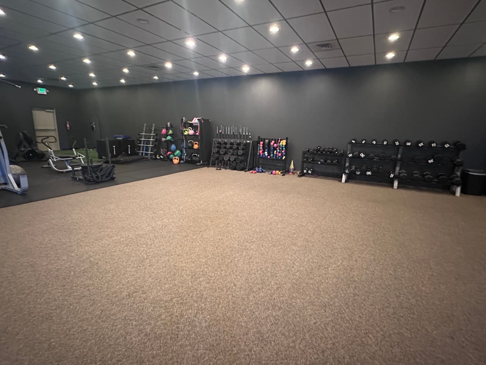 Kettlebells and functional training equipment
